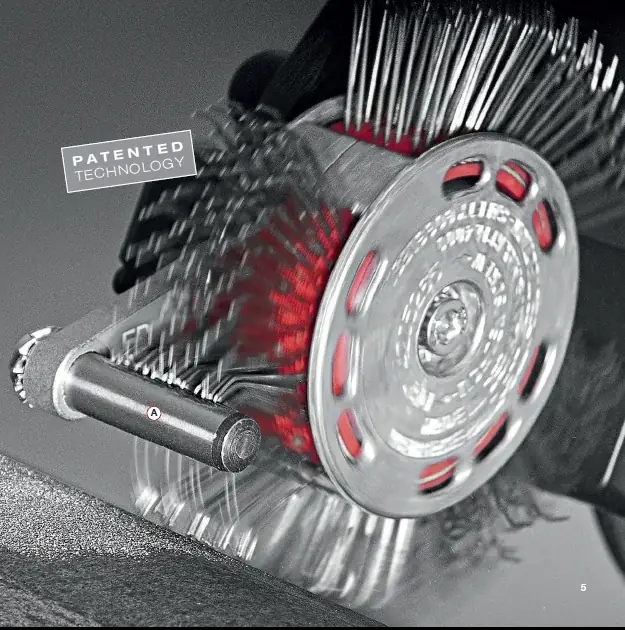 BRISTLE BLASTER® CORDLESS AKU — detal 2
