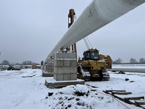 Zabezpieczenie złączy gazociągu Baltic Pipe laminatem SFPC POLY-LAM - zdjęcie 3
