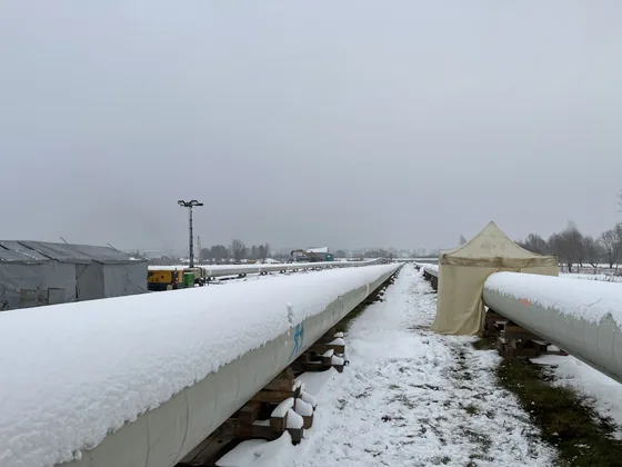 Zabezpieczenie złączy gazociągu Baltic Pipe laminatem SFPC POLY-LAM - zdjęcie 4